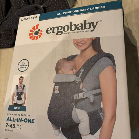 Erhobaby omni 360 bæresele