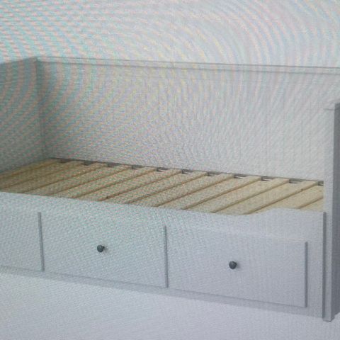 Hemnes seng hvit 80x200 cm