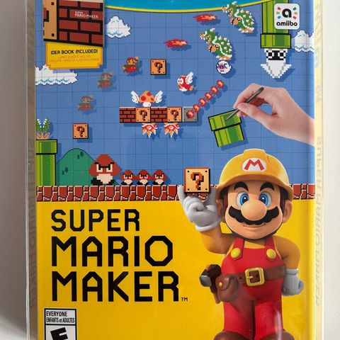 Super Mario Maker (m/bok, Nintendo Wii U, NTSC)