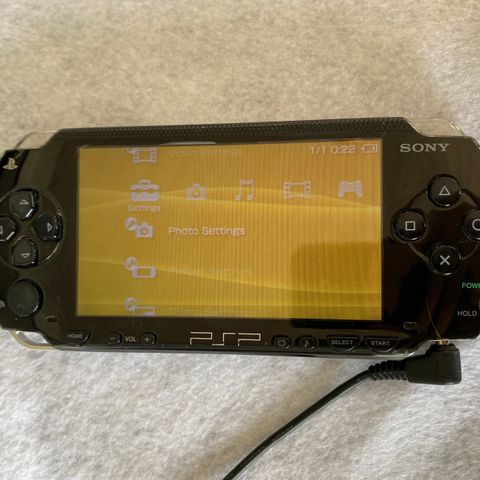 Sony PSP med spill (First gen)