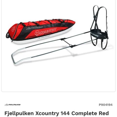 Fjellpulken xcountry 144