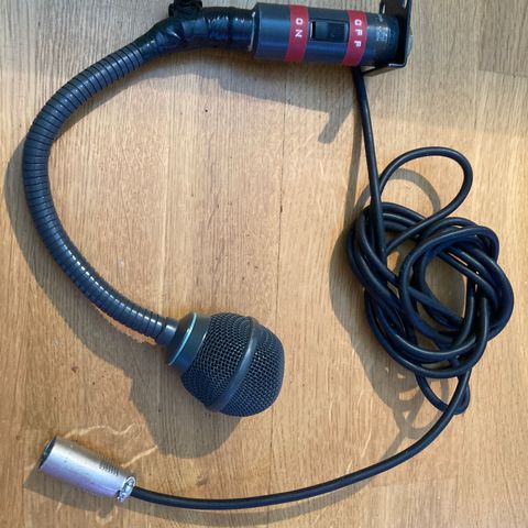 PHILIPS "Made in Holland" talk-back mik for lydstudio kun kr. 350,-