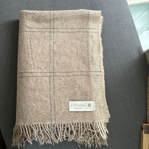 ull pledd ELVANG i Alpaca/wool