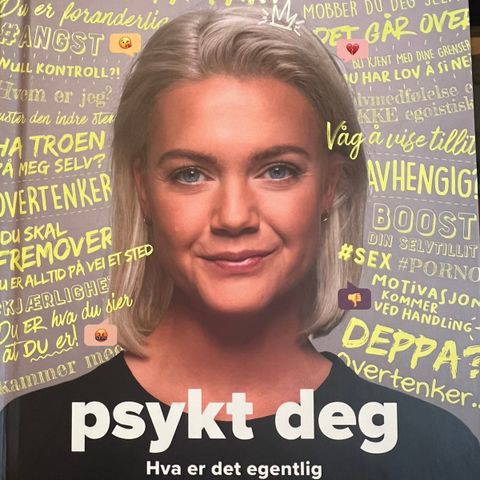 Boken «psykt deg» av  Maria Abrahamsen Østhassel