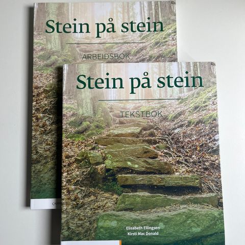 Stein På Stein tektsbok / arbeidsbok 2021 Ny