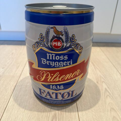 Fatøl boks fra Moss bryggeri