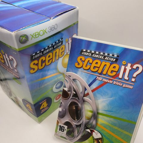 XBOX 360 - Scene it Bundle + Spillet!! NY OG UBRUKT! CIB