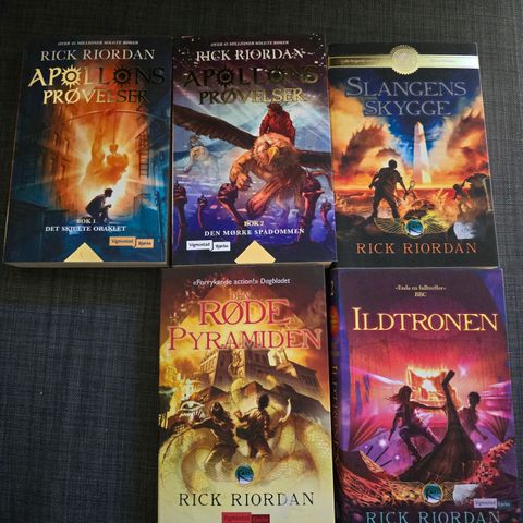 Bøker av Rick Riordan