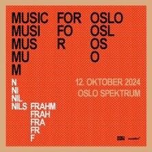 Nils Frahm - Music for Oslo, Oslo Spektrum, 2 billetter