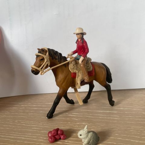 Schleich western hest og rytter