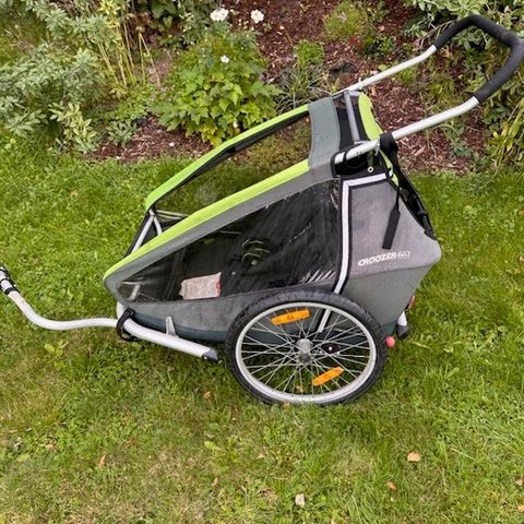 Sykkelvogn (og joggevogn) Croozer kid for 2