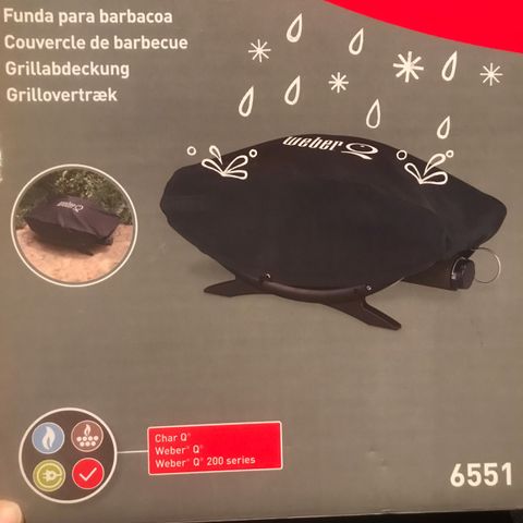 Trekk til Weber 200 grill