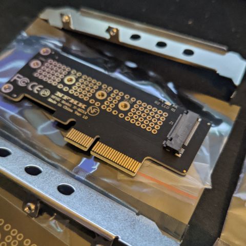 PCIe NVMe M.2 Adapter