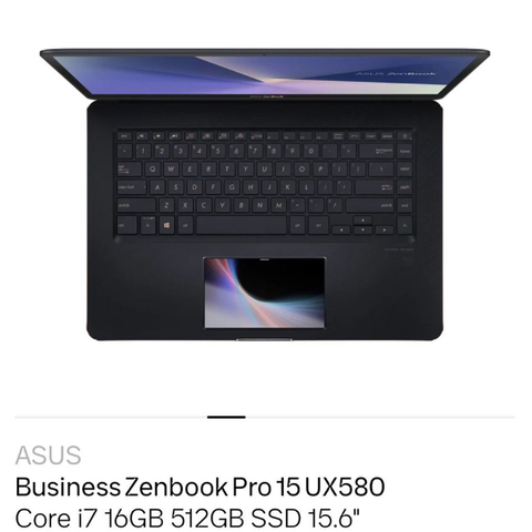 Asus Business Zenbook, touch skjerm + 2 skjermer i en laptop