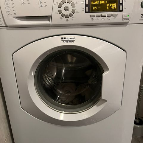 Ariston hotpoint vaskemaskin