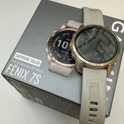 Garmin Fenix 7S Solar Sapphire