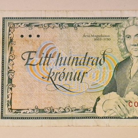 100 kronur Island 1961 (1981-1986)