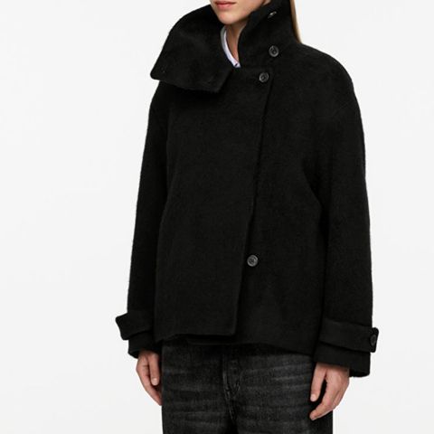 Arket fuzzy wool jacket