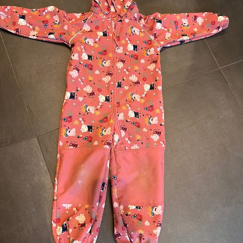 Peppa Gris soft shell dress fra name it 110