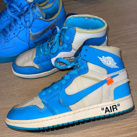 jordan 1 x Off white UNC 43