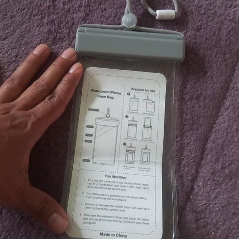 Waterproof phone case, Touchscreen,  New!