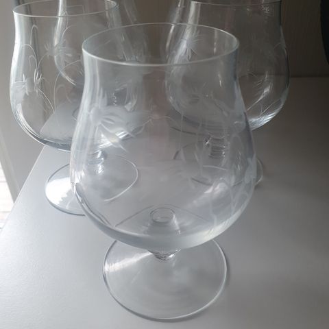 5 blåklokke glass