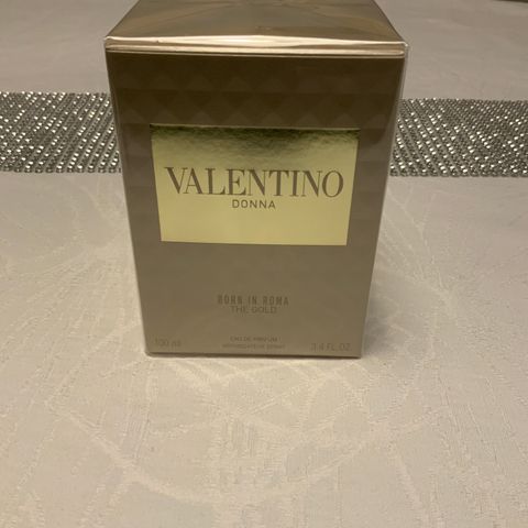 Born In Roma The Gold 100ml  Valentino Donna ( limited edition )