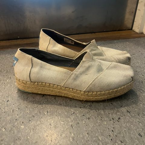 Platform Toms sko