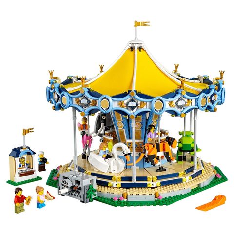 Lego 10257 - Carousel - strøken med eske og instruksjoner