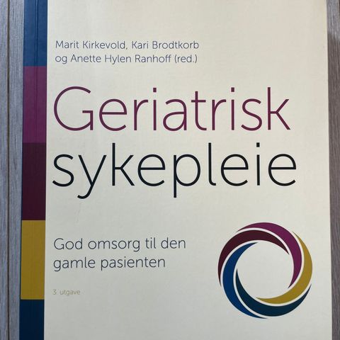 Geriatrisk sykepleie