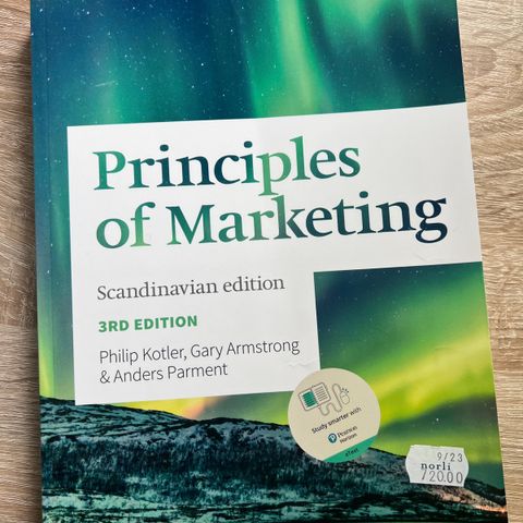 Principle of mrketing 3rd edition