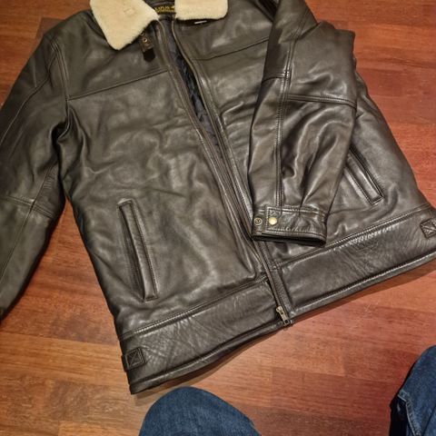 Leather jacket [new] 2xl size