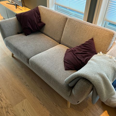 Pent brukt Sofa (2,5 seter) fra Skeidar selges billig (sun sofa)