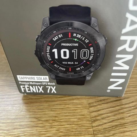 Garmin Fenix 7X Sapphire Solar