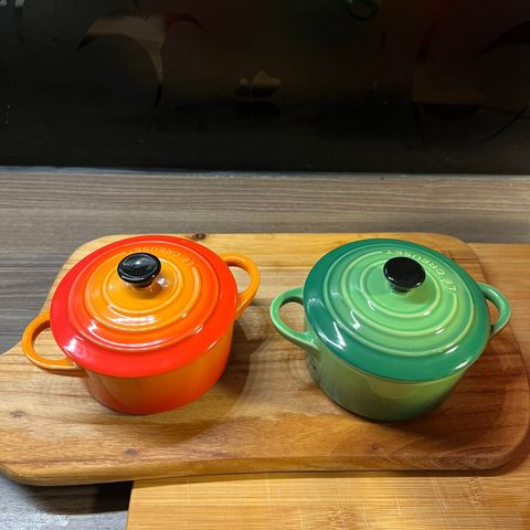 Le Creuset minigryte, lite brukt