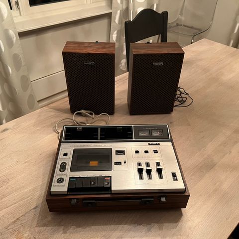 Retro Sony casette recorder