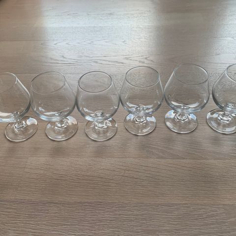 6 cognac glass