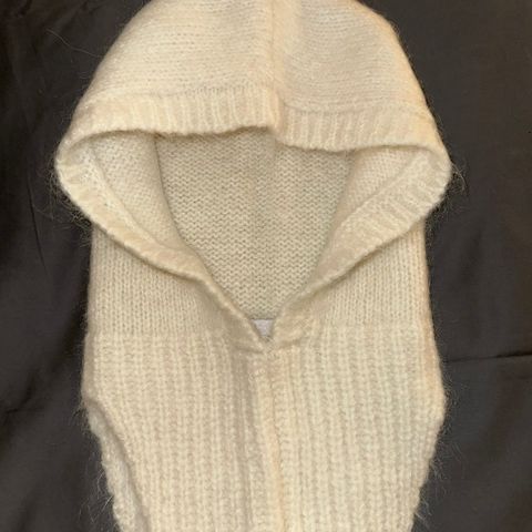 Hvit/Cream balaklava