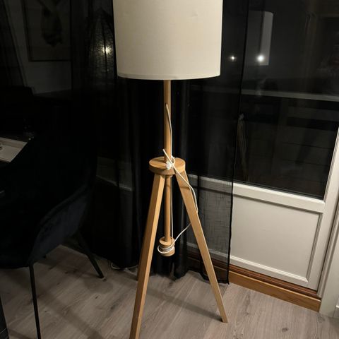 Stålampe/gulvlampe