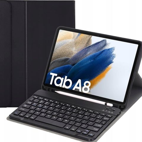 Samsung A8 Tab med tastatur og etui