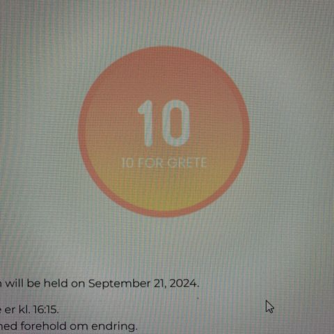 10 for Grete