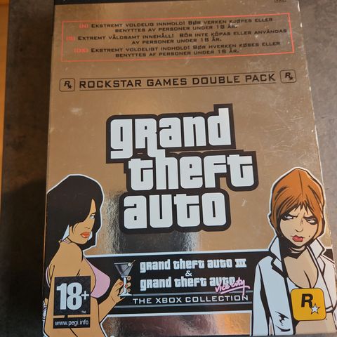 Grand Theft Auto double pack til Xbox