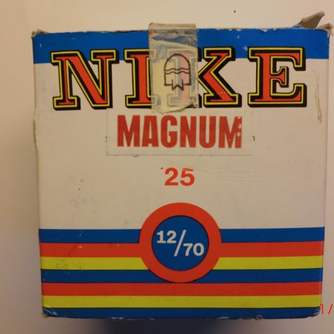 Samlerpatroner NIKE MAGNUM  Kaliber 12 / 70   50g