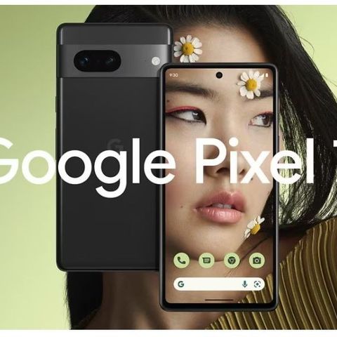 Billig Google Pixel 7  inkl. deksel, skjermbeskytter og frakt