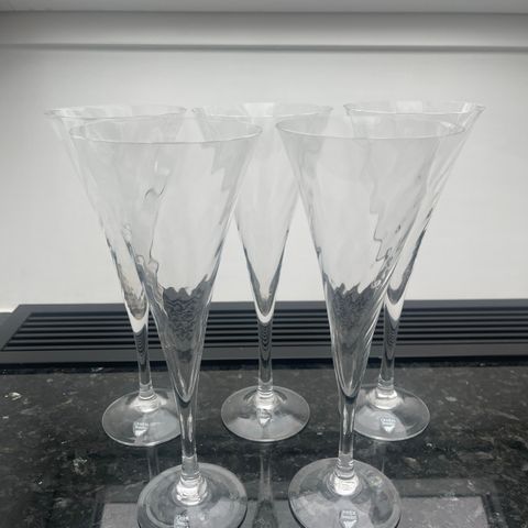 Orrefors champagneglass 5 stk