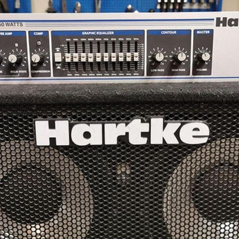 Hartke HA 3500 + 410 TP+VX115 bassanlegg