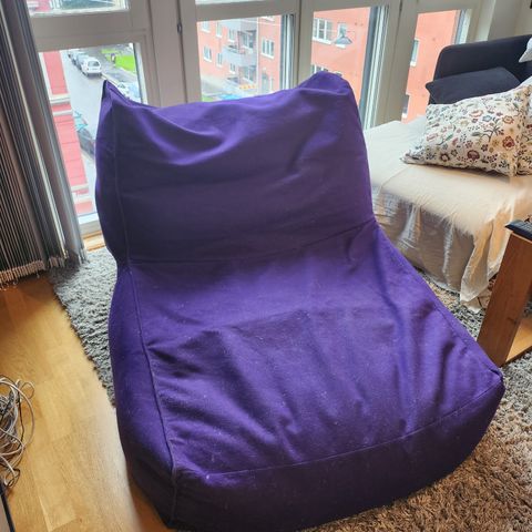 Veldig komfortabel bean bag selges