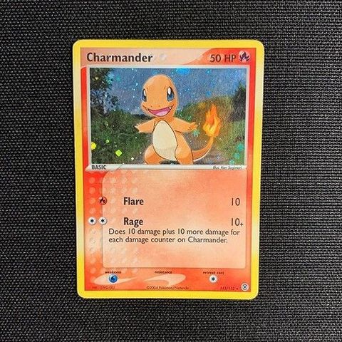 Charmander (Holo) - Fire Red & Leaf Green