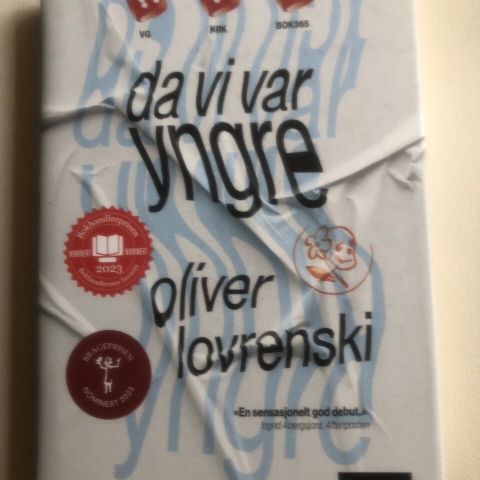 Da vi var yngre av Oliver  Lovrenski Innbundet