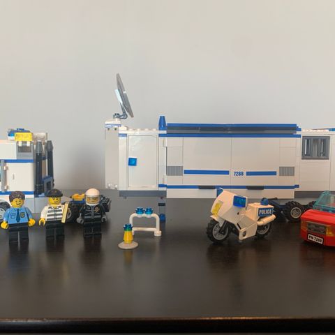 Utgått Lego 7288 Mobil politienhet